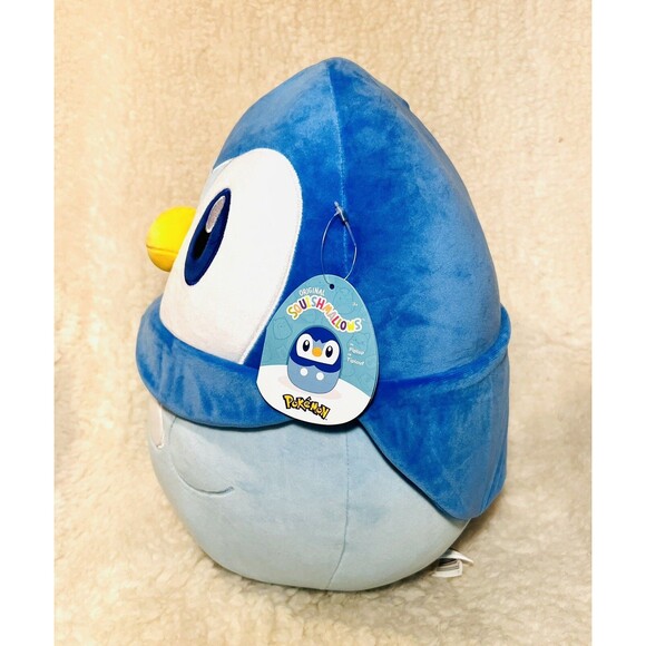 Squishmallows Pokemon 14-Inch Piplup Plush NWT - Picture 3 of 7